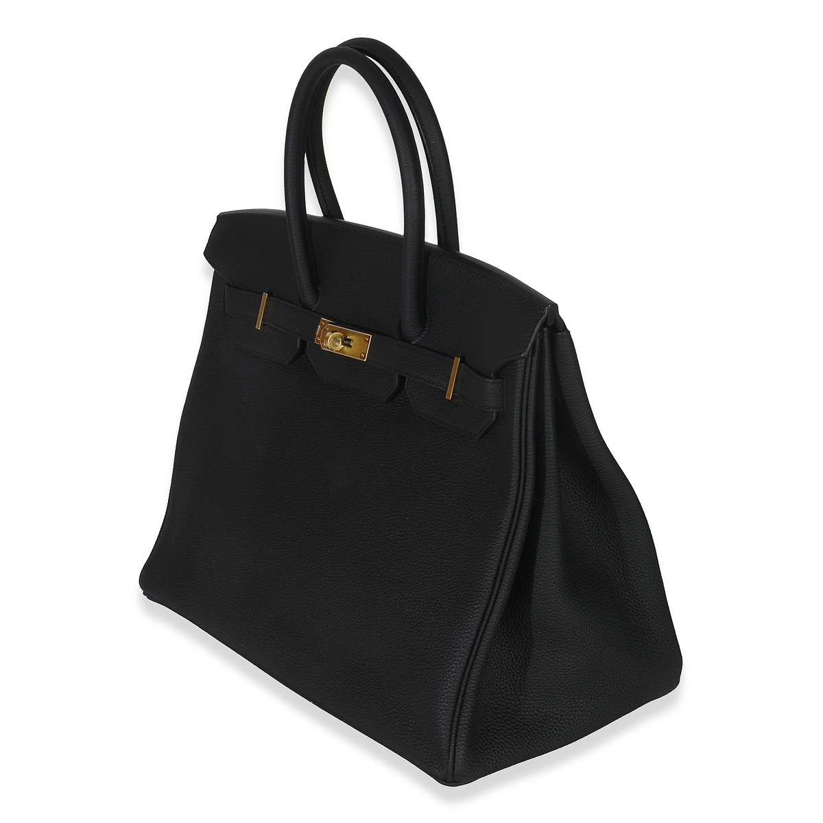 Black Togo Birkin 35 GHW