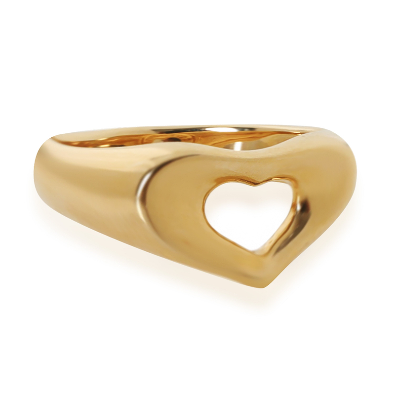 Yellow Gold  Elsa Peretti Vintage Open Heart Ring
