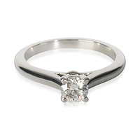0.33 ct Round Brilliant Diamond 1895 Engagement Ring