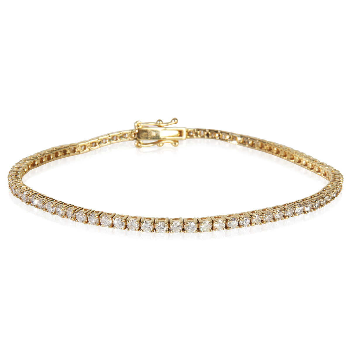 Yellow Gold Diamond Bracelet