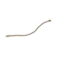 9.49 ctw Yellow Gold Lab-Grown Diamond Bracelet