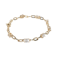 1.68 ctw Yellow Gold Lab-Grown Diamond Bracelet