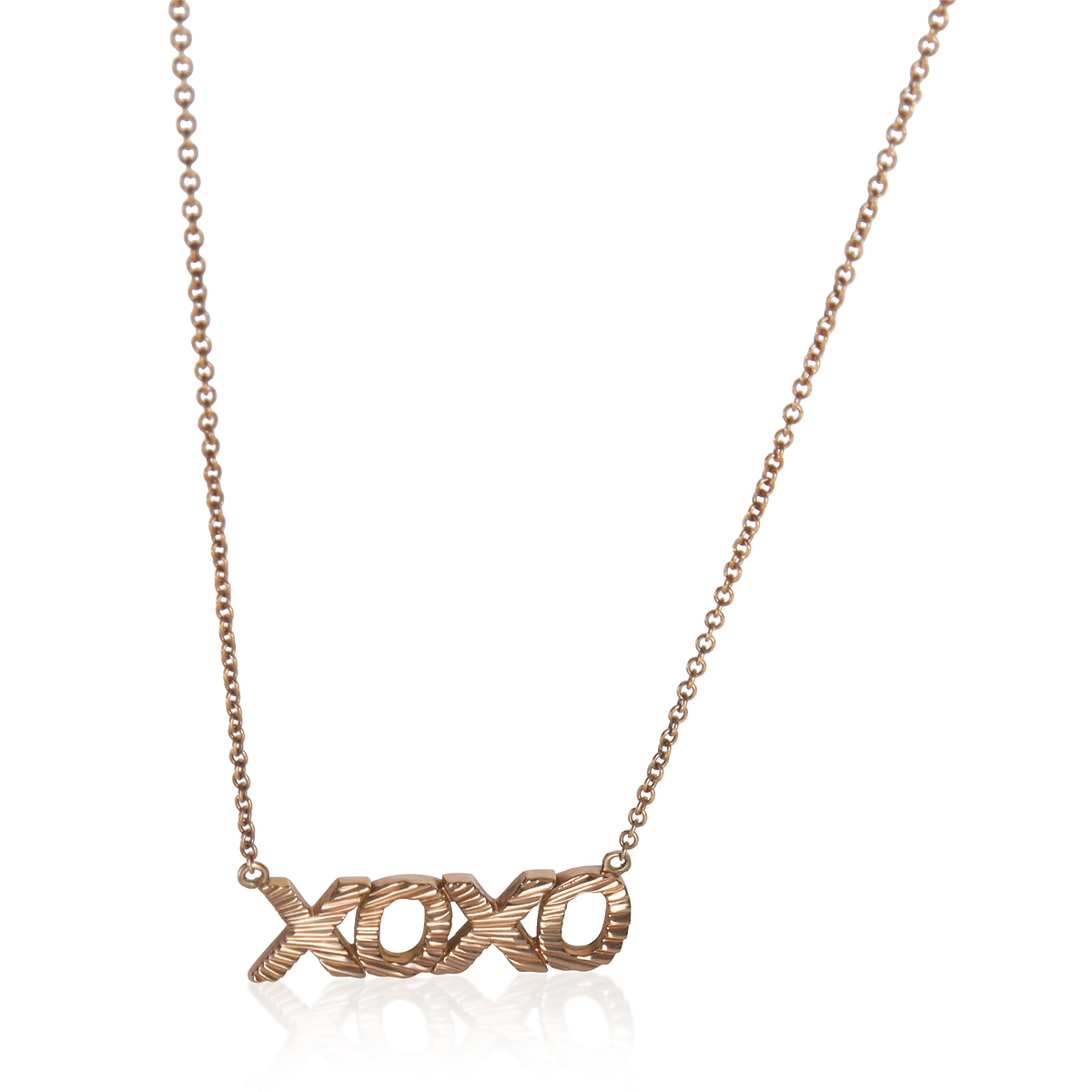Rose Gold  XOXO Pendant