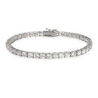11.55 ctw White Gold Lab-Grown Diamond Bracelet