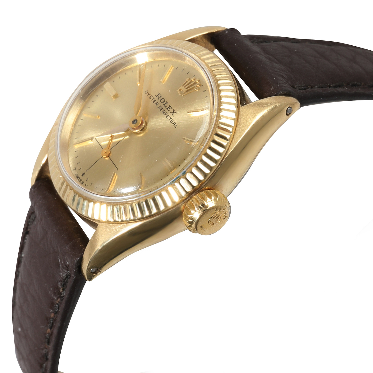 Oyster Perpetual 6509 Womens Watch in 14kt Yellow Gold