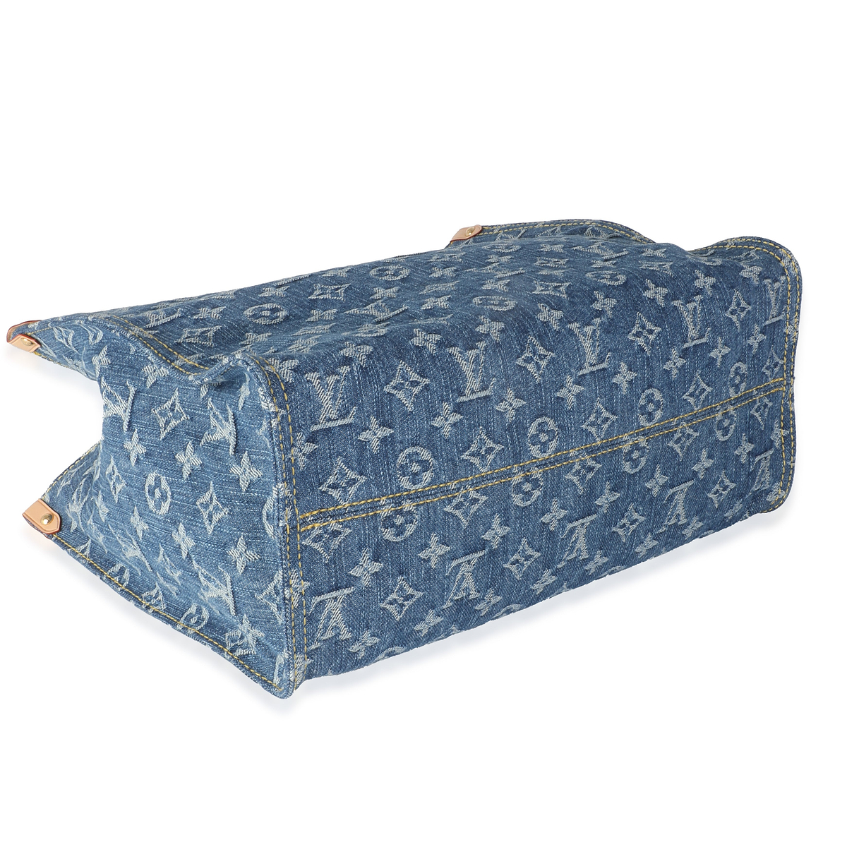 Blue Monogram Denim Onthego MM