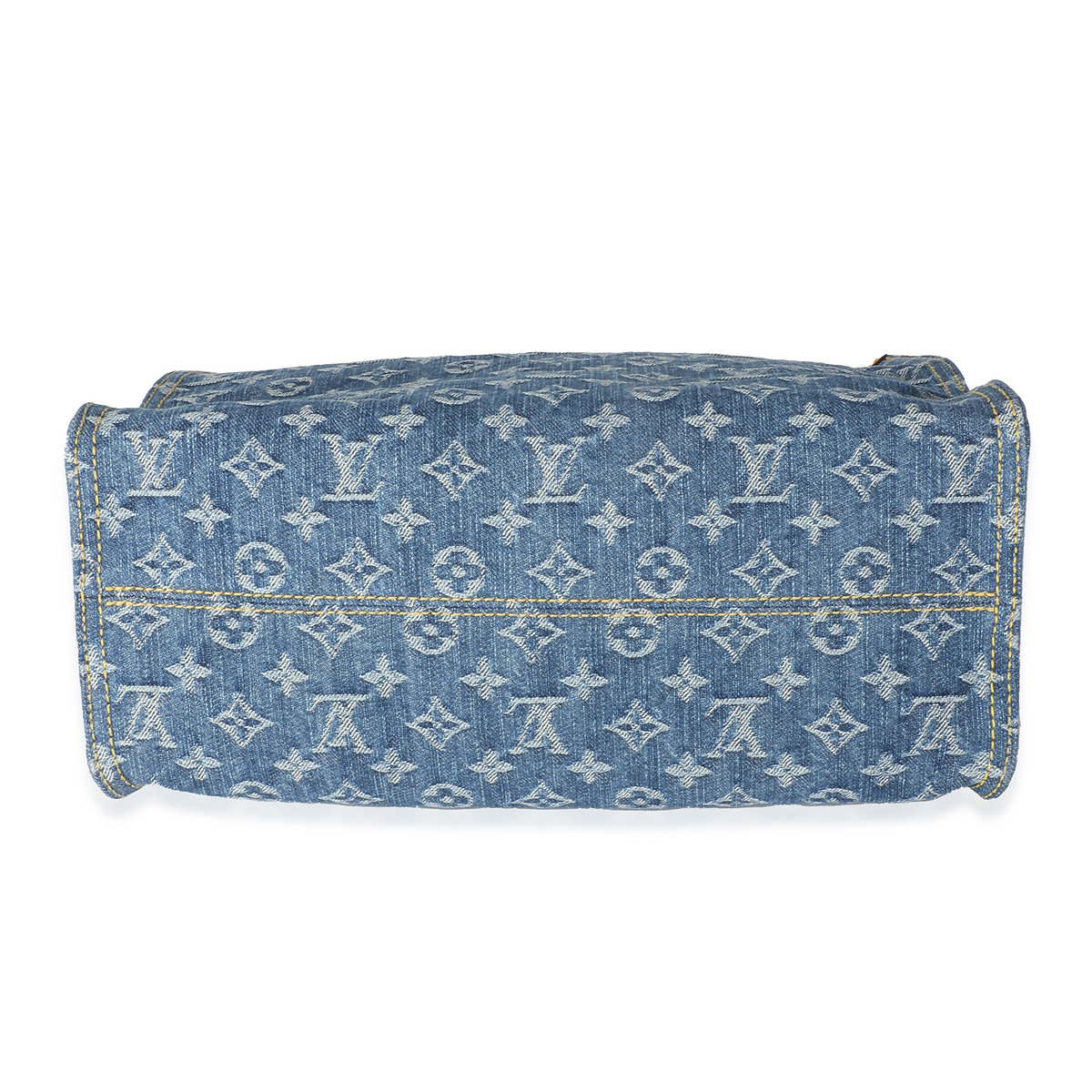 Blue Monogram Denim Onthego MM