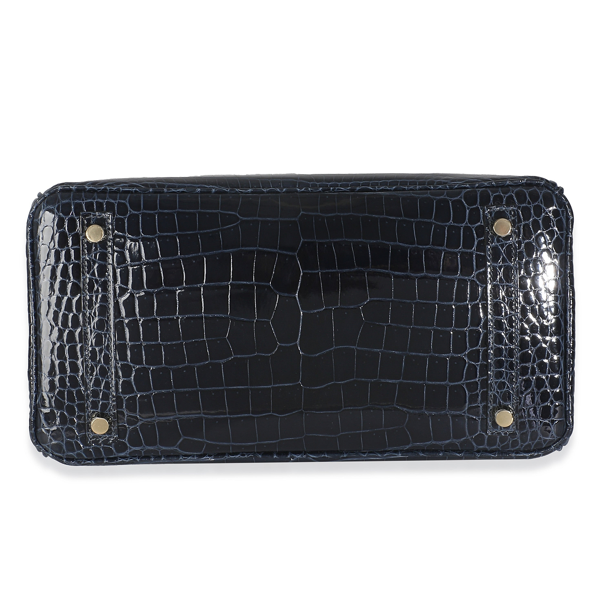 Bleu Marine Crocodile Porosus Birkin 30 GHW