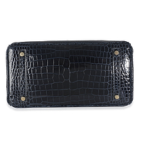 Bleu Marine Crocodile Porosus Birkin 30 GHW