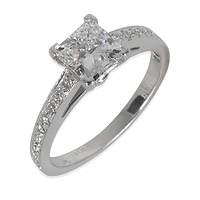 1 ct Princess Diamond Grace Engagement Ring
