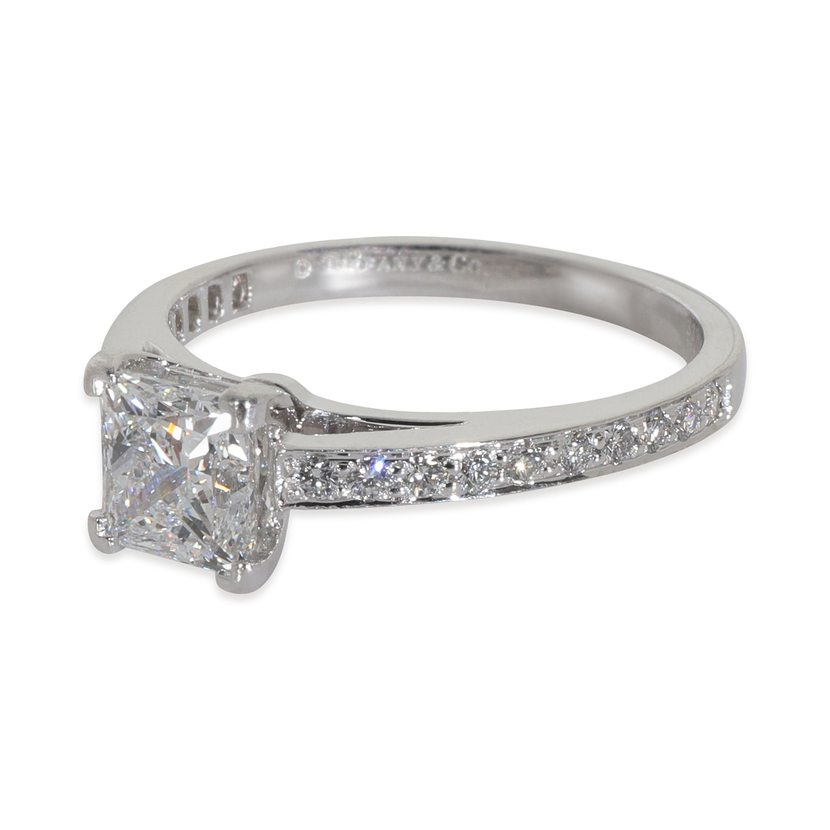 1 ct Princess Diamond Grace Engagement Ring