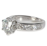 1.87 ct Round Brilliant Diamond Channel Set Engagement Ring