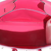 Framboise Ecru Swift Twill H Fray Fray Birkin 35 PHW