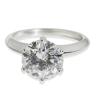 2.56 ct Round Brilliant Diamond Engagement Ring