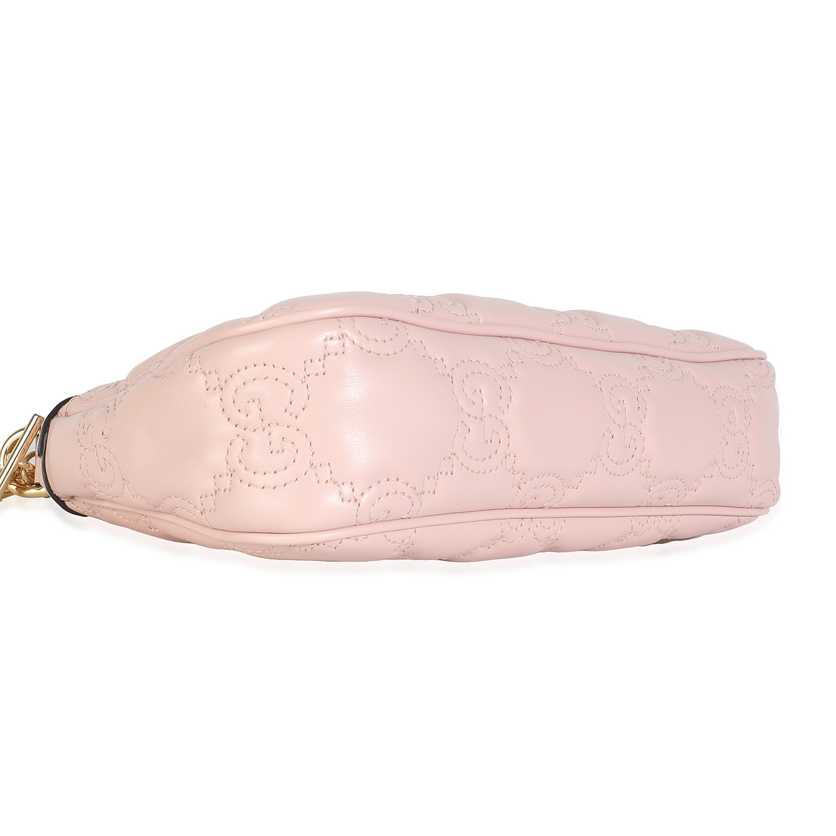 Perfect Pink Natural Calfskin GG Matelasse Chain Bag