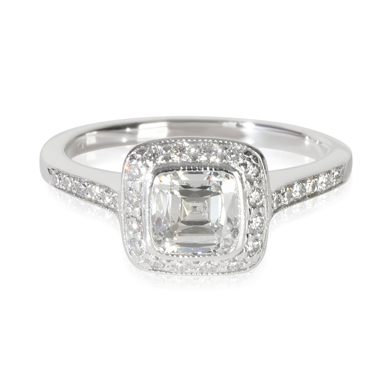 1.01 ct Cushion Modified Diamond Legacy Engagement Ring
