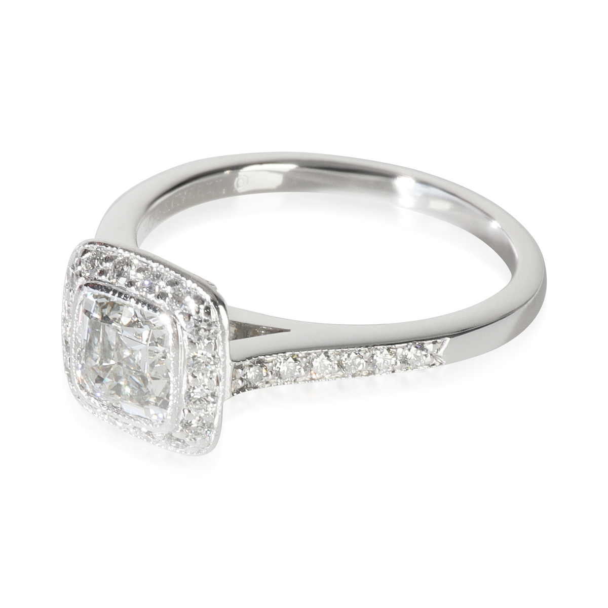 1.01 ct Cushion Modified Diamond Legacy Engagement Ring
