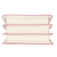 Bvlgari Pink Calfskin Serpenti Forever Top Handle Bag