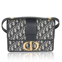 Blue Oblique Jacquard 30 Montaigne Bag