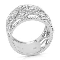 BRAND NEW Diamond Fashion Band in 14k White Gold (1.00 CTW)