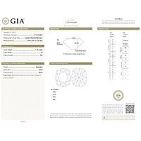 GIA Certified Cushion cut, M color, SI1 clarity, 1.30 Ct Loose Diamonds