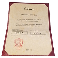 Cartier Diamond Trinity Ring in 18K Yellow, White & Rose Gold (Size 51)