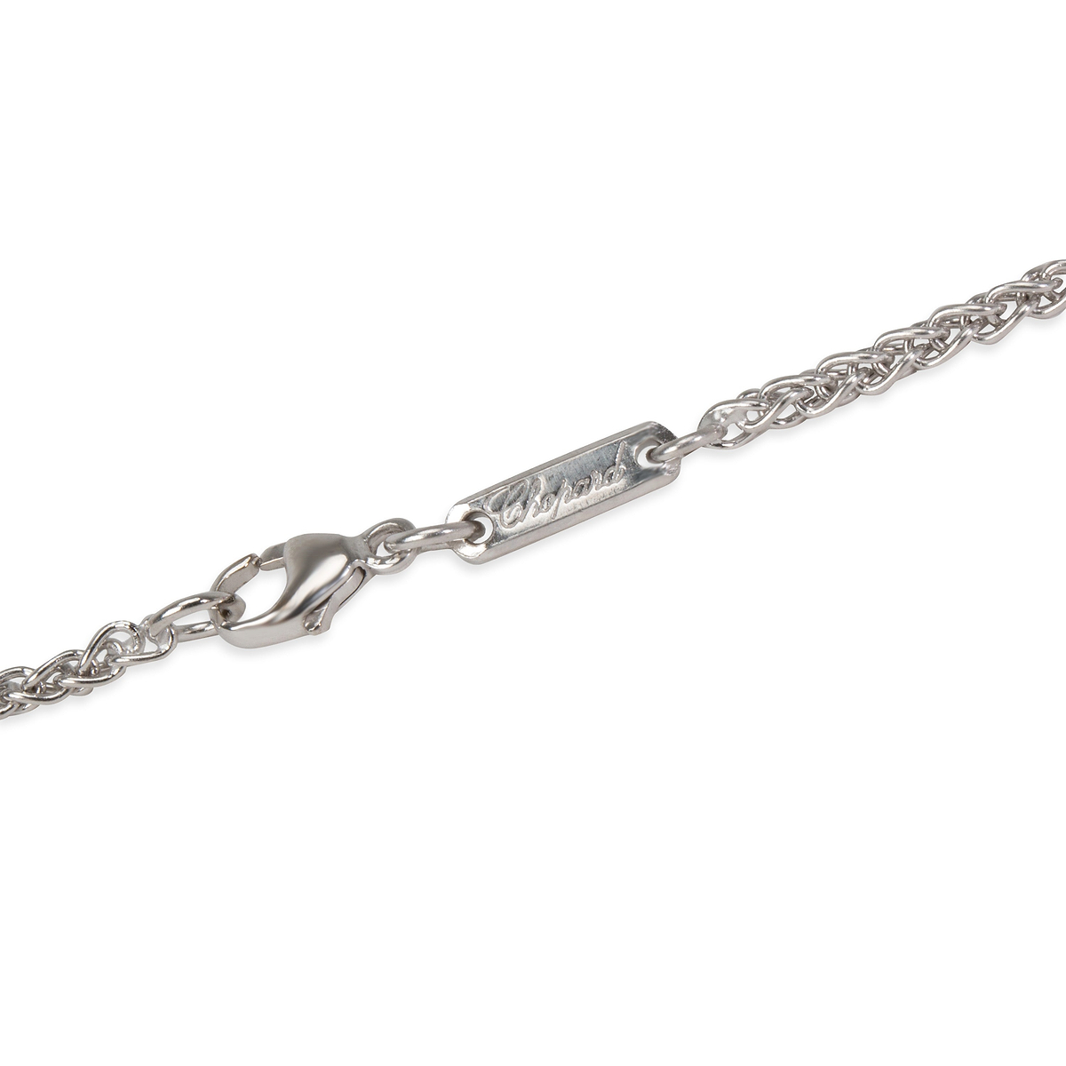 Chopard Happy Diamonds Icons Diamond Pendant in 18K White Gold 0.33 CTW