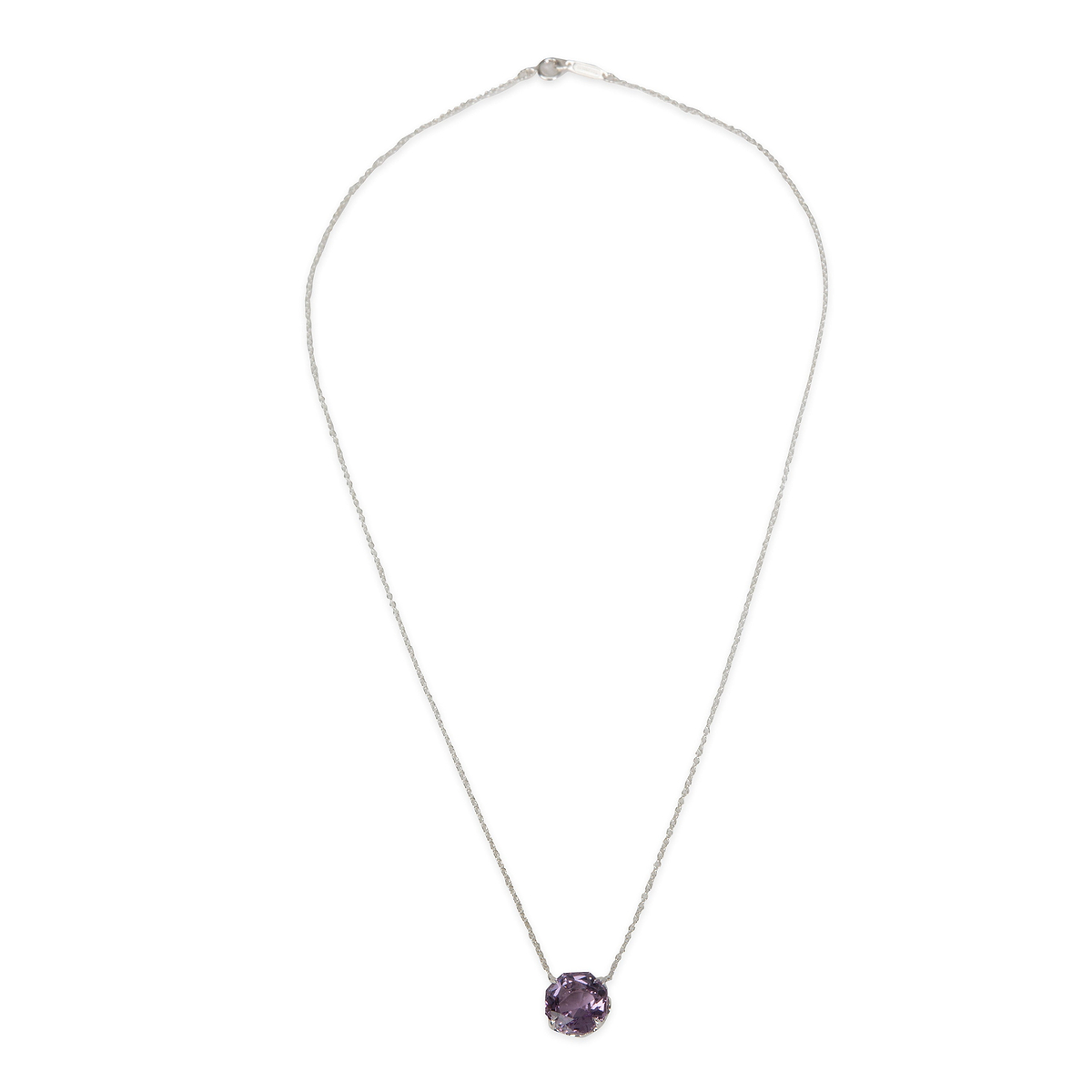 Tiffany & Co. Sparkler Amethyst Pendant in Sterling Silver