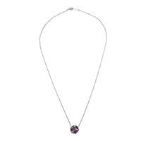 Tiffany & Co. Sparkler Amethyst Pendant in Sterling Silver