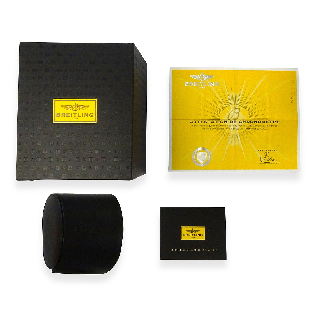 Breitling Superocean II 36 A17312C9/BD91 Unisex Watch in  Stainless Steel