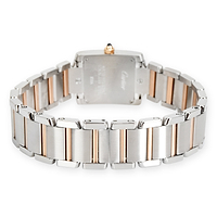 Cartier Tank Francaise W51027Q4 Womens Watch in 18kt Stainless Steel/Rose Gold