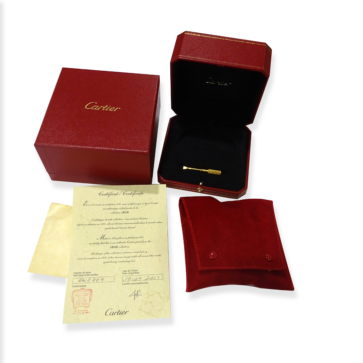 Cartier Love Bracelet in 18KT Yellow Gold