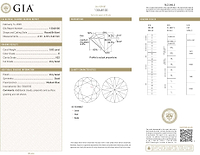 GIA Certified 0.82 Ct Round cut E VS2 Loose Diamond