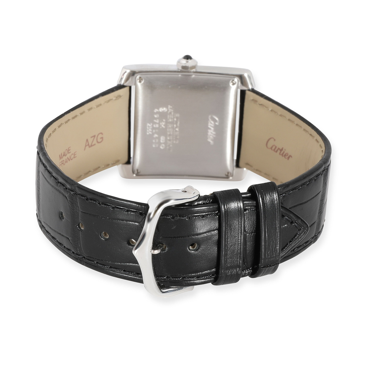 Cartier Tank Francaise W5001156 Unisex Watch in 18kt White Gold