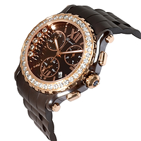 Chopard Happy Sport Chronograph 288515-9004 Unisex Watch in 18kt Rose Gold/Ceram