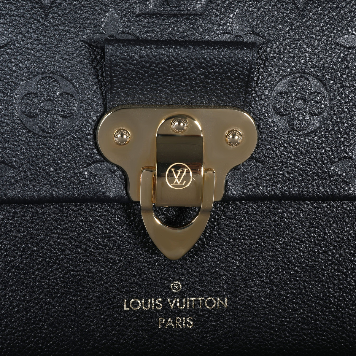 Louis Vuitton Black Monogram Empreinte Vavin MM
