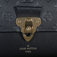 Louis Vuitton Black Monogram Empreinte Vavin MM