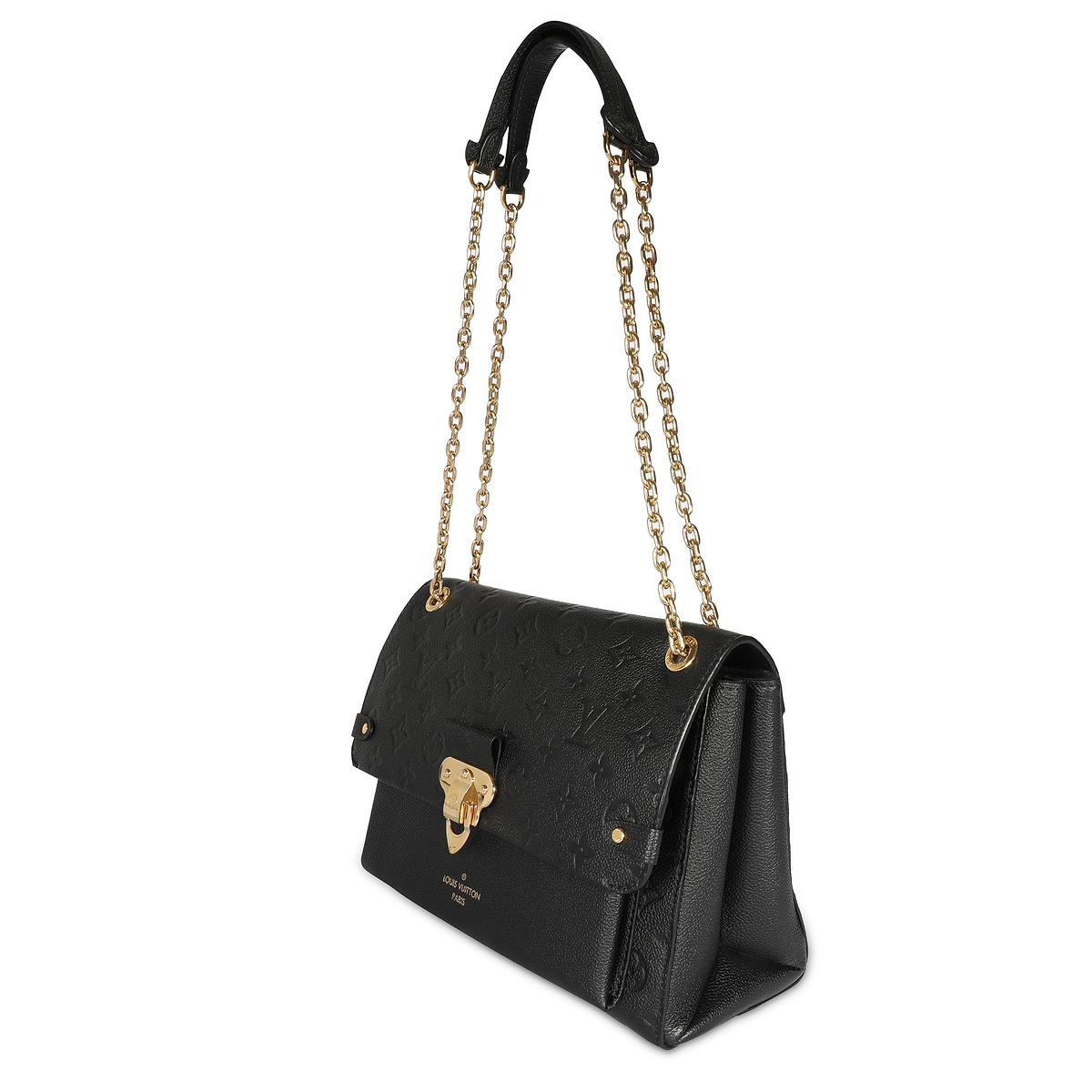 Louis Vuitton Black Monogram Empreinte Vavin MM