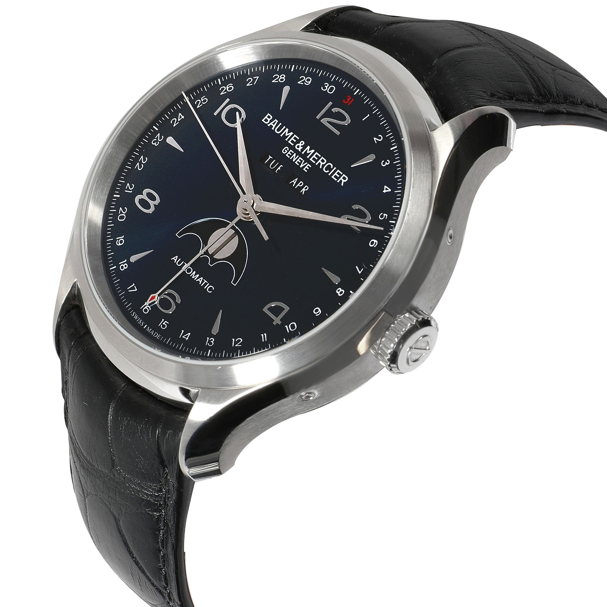 Baume & Mercier Clifton MOA10057 Mens Watch in  Stainless Steel