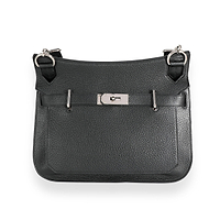 Hermès Black Clémence Jypsiere 31 PHW