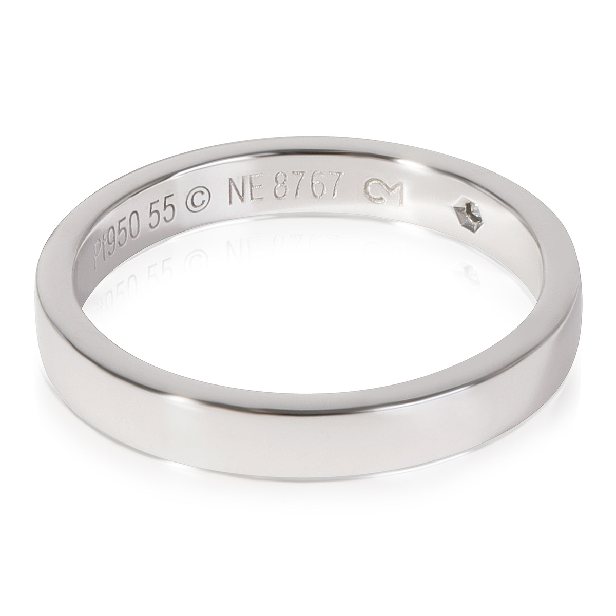 Cartier C De Cartier Diamond Band in 950 Platinum 0.03 CTW