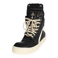 Chrome Hearts x Rick Owens Geobasket High Black