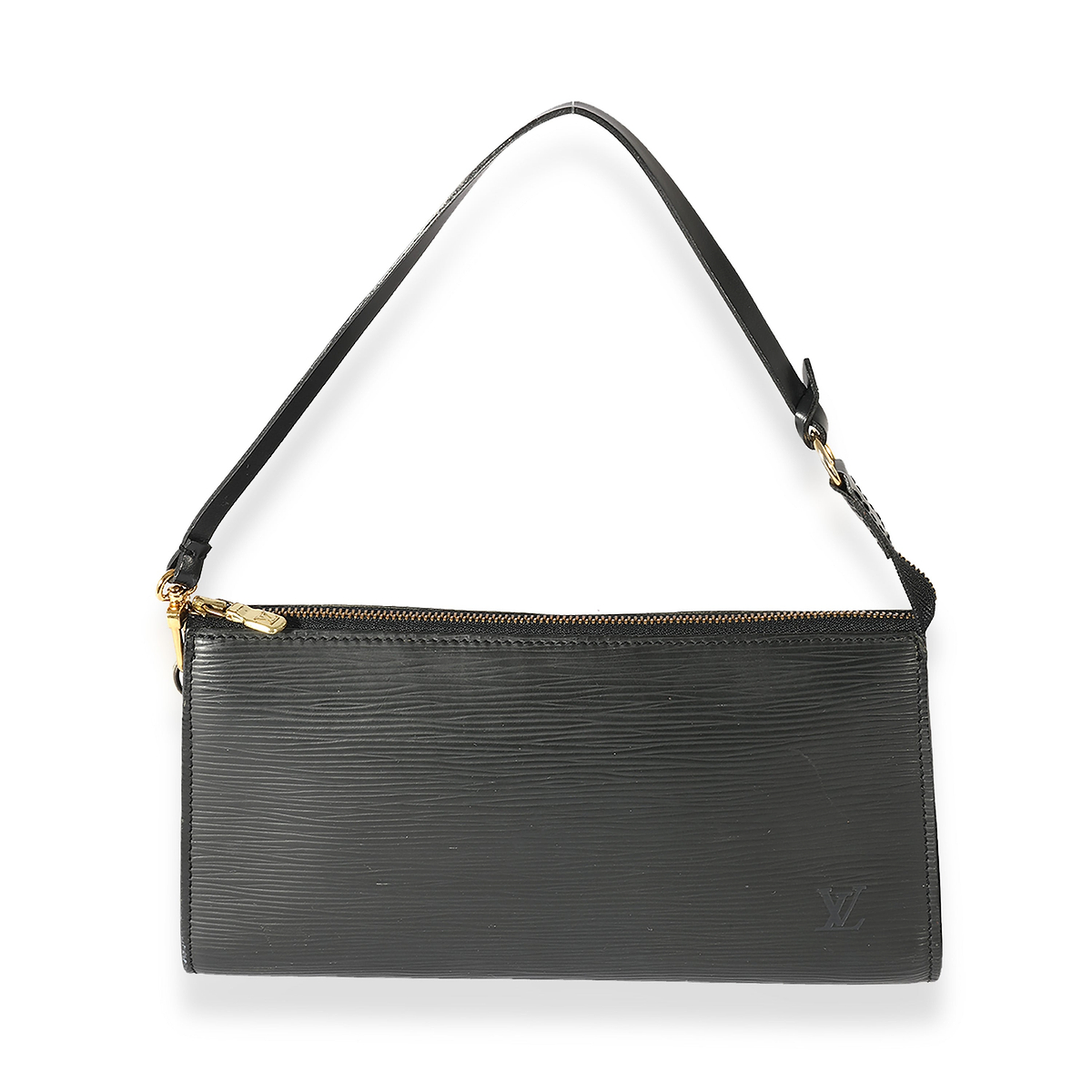 Louis Vuitton Black Epi Pochette Accessories