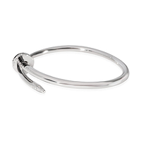 Cartier Juste Un Clou Diamond Bracelet in 18k White Gold 0.58 CTW