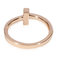 Tiffany & Co. Tiffany T Diamond Ring in 18k Rose Gold 0.08 CTW