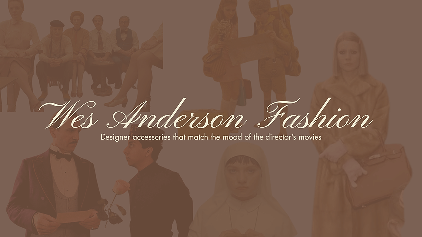 Inspired By: Wes Anderson Fashion