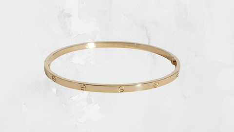 Thin Cartier Love Bracelets