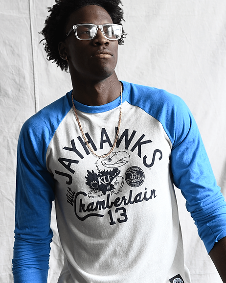 thumbnail image 2 of University Of Kansas Jayhawks Long Sleeve T-Shirt – Est. 1865 – Sublimated Graphic Tee 2 of 4