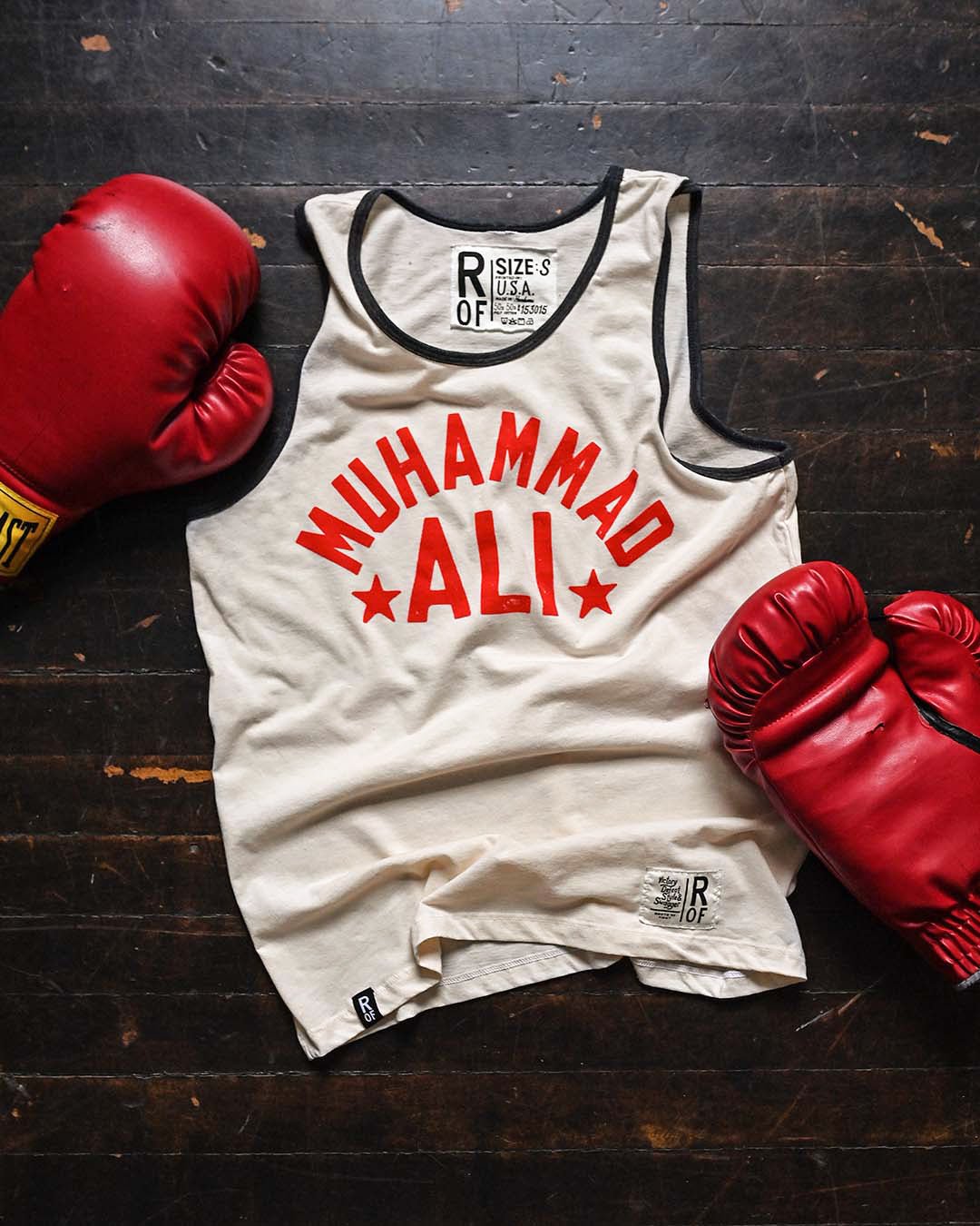Ali Legacy White Tank - Roots of Fight