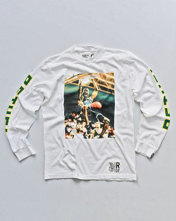 Iverson Bethel Champ White Long Sleeve Tee - Roots of Fight